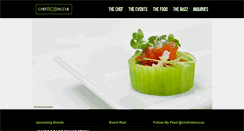 Desktop Screenshot of chefrobmccue.com